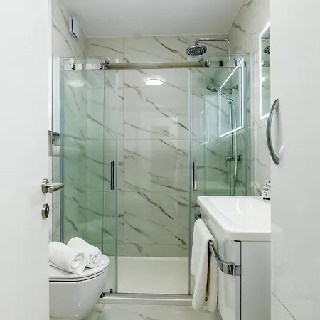 公寓 Modern Cityscape 2-bedroom Terrace 斯普利特